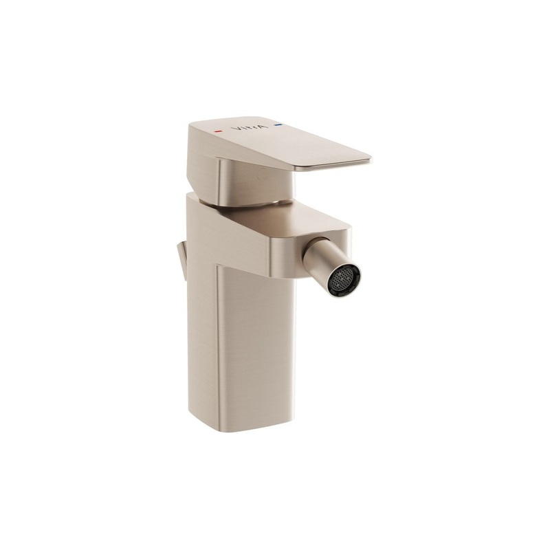 VitrA Root Square Bidet Mixer|Brushed Nickel|Chrome|Matt Black|Soft Copper|Soft Gold