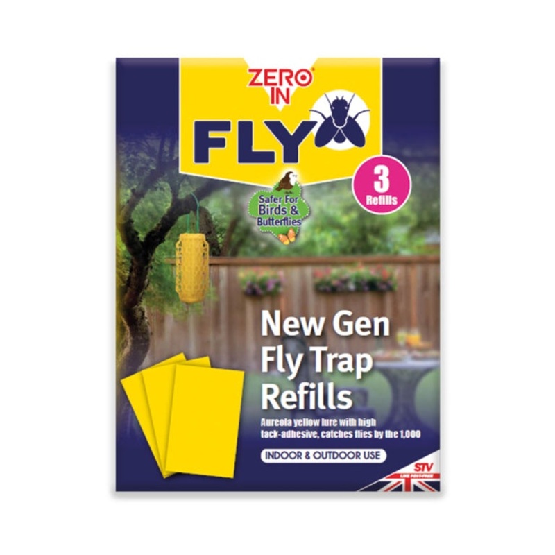 Zero In New Gen Fly Trap Refills (Pack of 3)