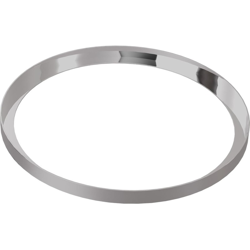 Abode Cava Round Basin Plinth – Chrome