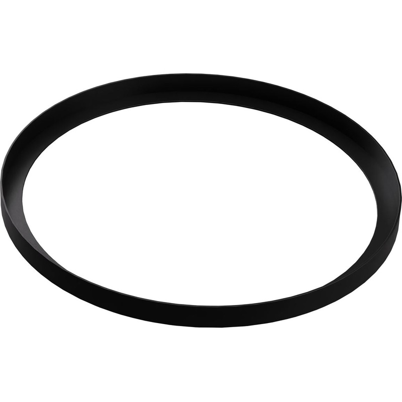 Abode Cava Round Basin Plinth – Matt Black