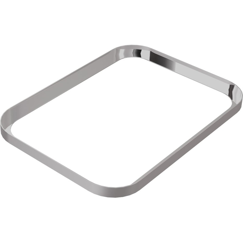 Abode Cava Tablet Basin Plinth – Chrome