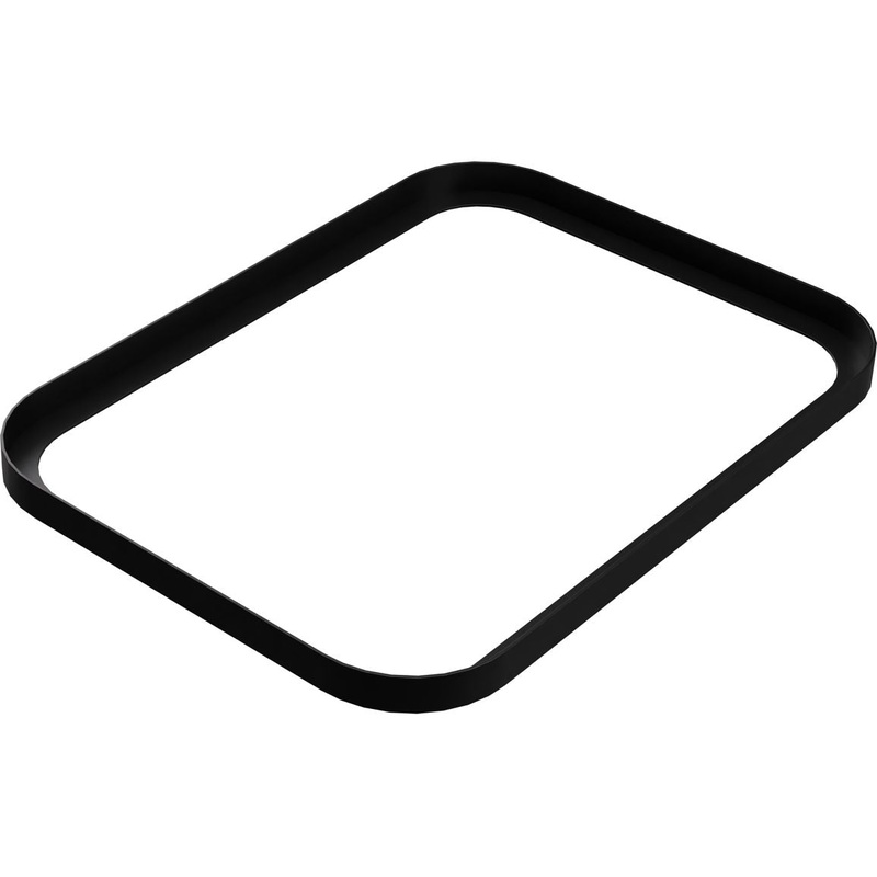 Abode Cava Tablet Basin Plinth – Matt Black