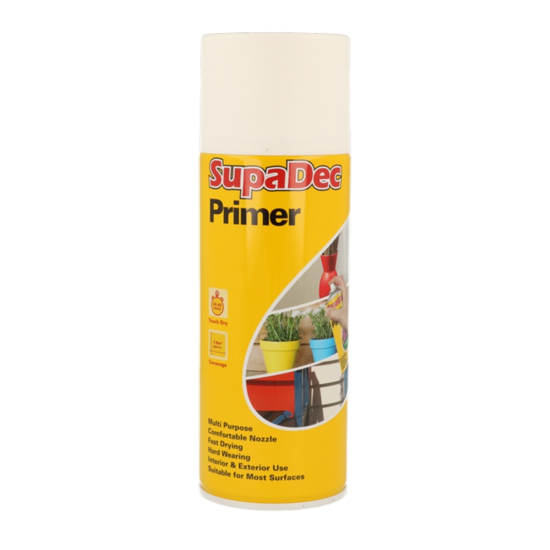SupaDec White Primer Spray – 400ml