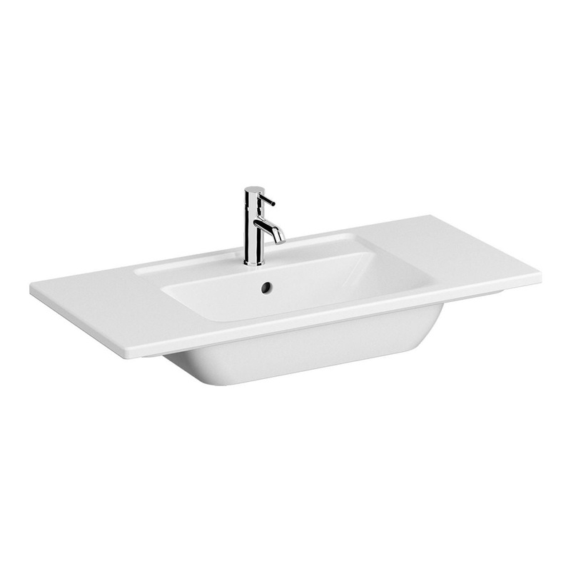 VitrA Integra 1000x465mm 1TH Vanity Basin w/Overflow – White