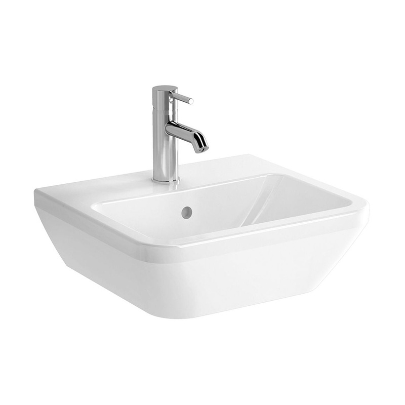 VitrA Integra 445x400mm 1TH Basin w/Overflow – White