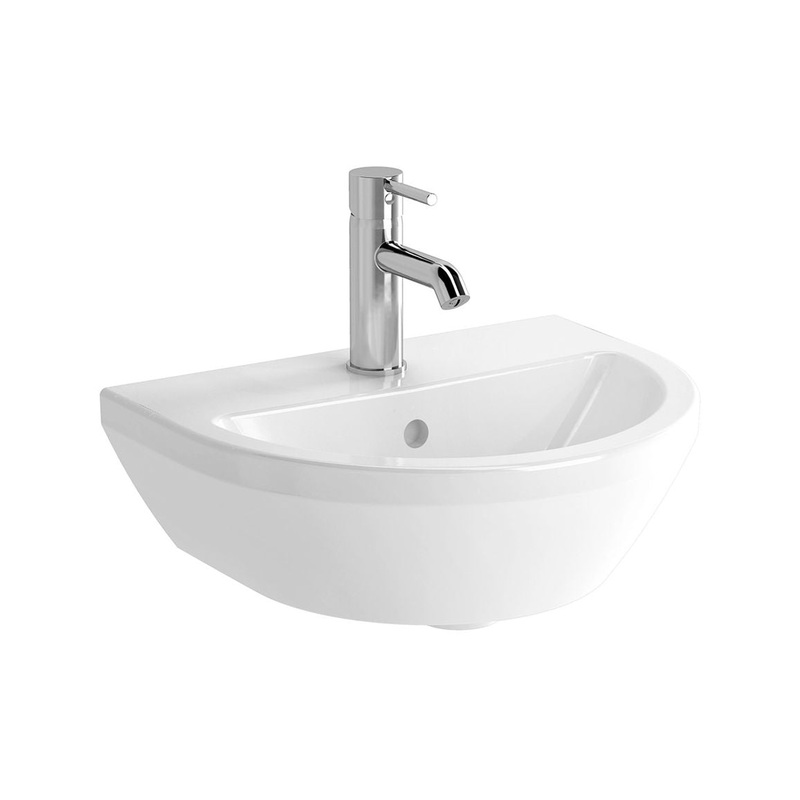 VitrA Integra 450x360mm 1TH Basin w/Overflow – White