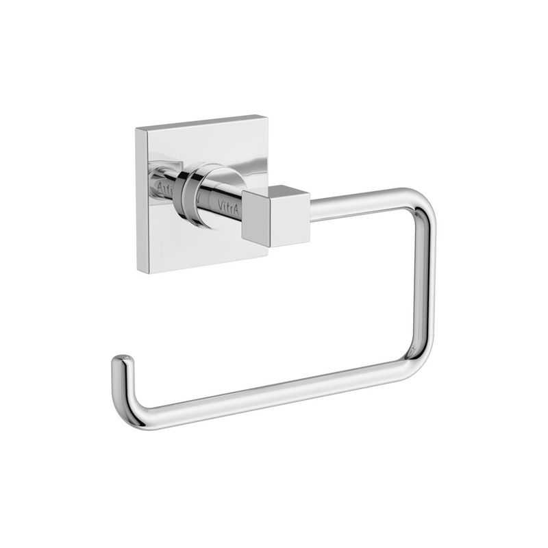 VitrA Root Toilet Roll Holder|Chrome|Matt Black