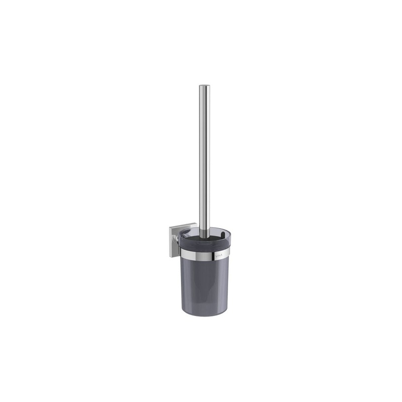VitrA Root WC Brush Holder|Chrome|Matt Black