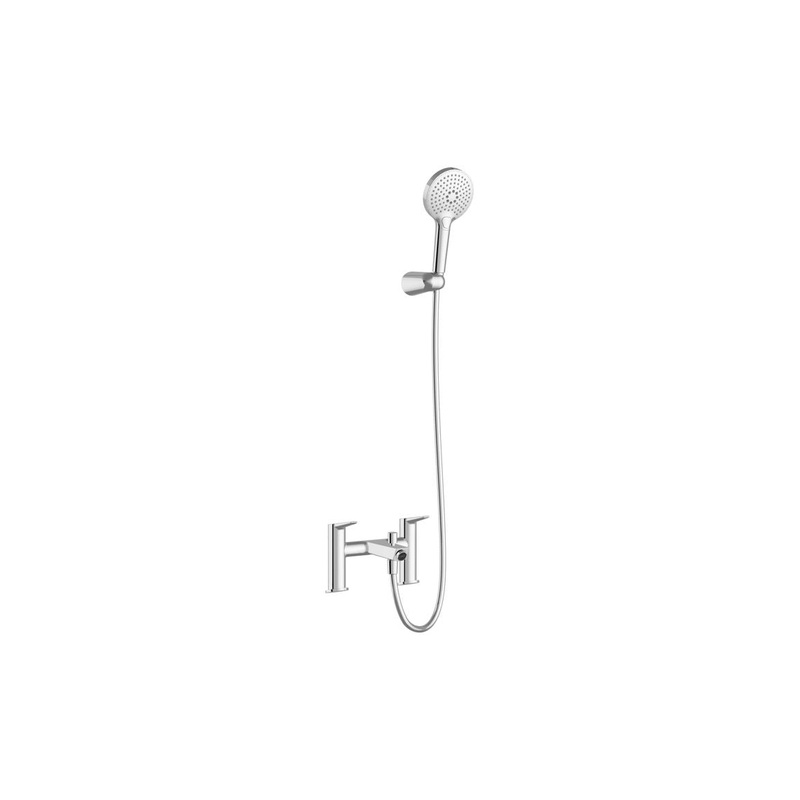 VitrA Solid S Bath/Shower Mixer – Chrome