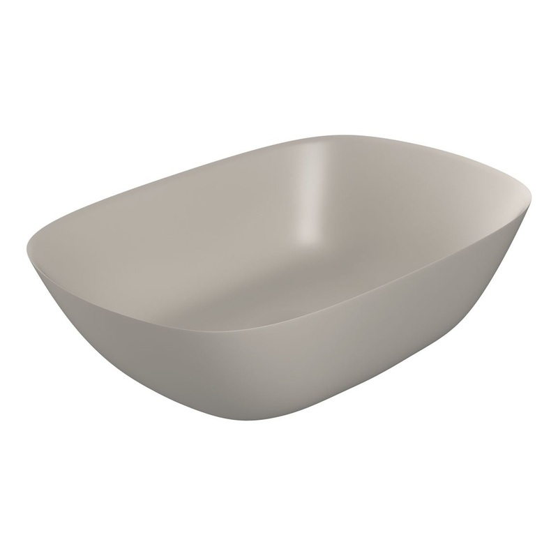 Wogu 460x320mm Resin Washbowl – Latte