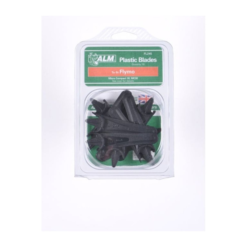 ALM Plastic Blades with Half-Moon Mounting