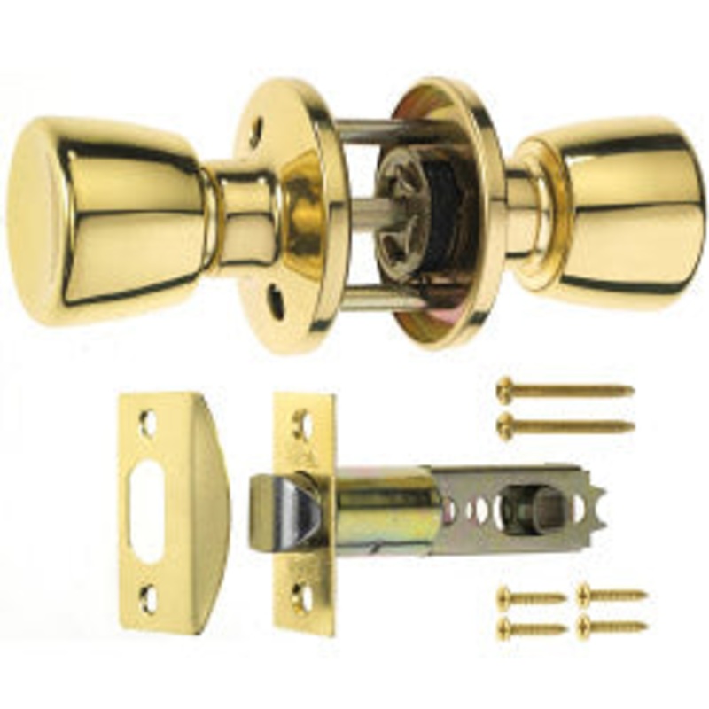 Era Passage Set|Brass|Satin|Brass|Satin