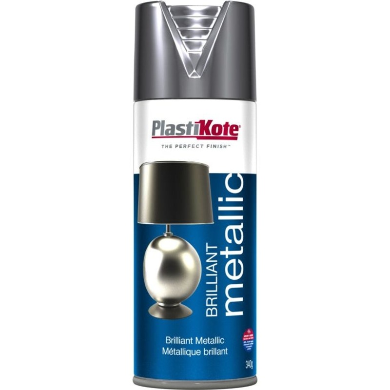 PlastiKote Brilliant Metallic Paint Aerosol