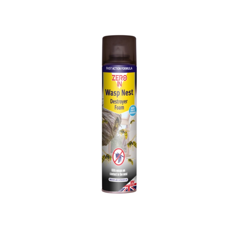 Zero In Wasp Nest Killer Foam  300ML Aerosol