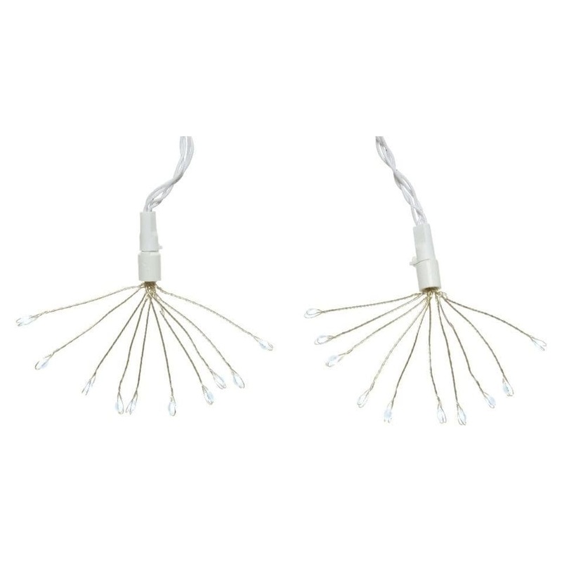 Micro Big LED Bouquet – Cool White/White Cable