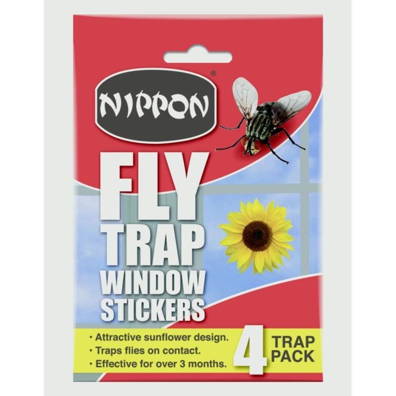 Nippon Fly Trap Window Stickers 22g