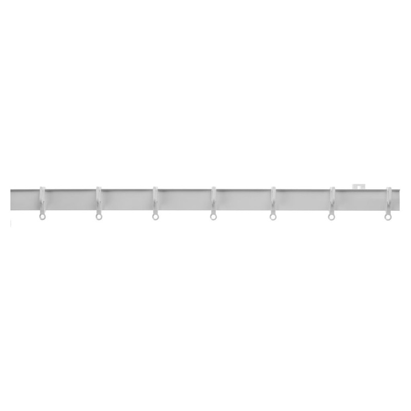 Swish Aluglyde White Track  Complete With Fittings