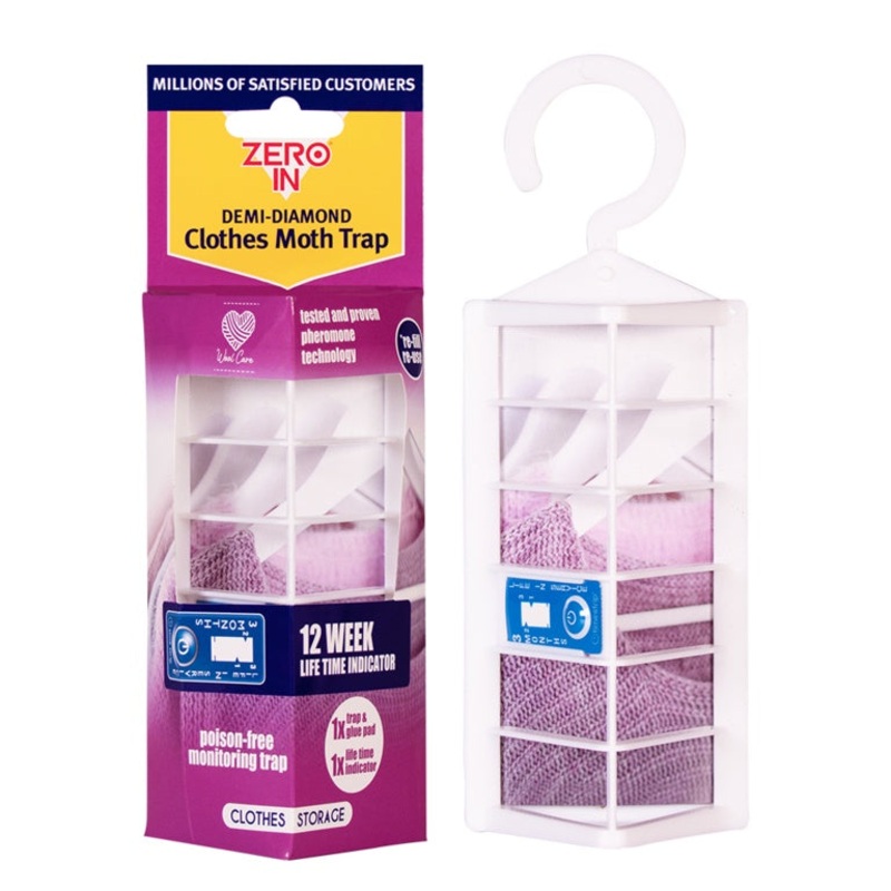 Zero In Demi-Diamond Clothes Moth Trap