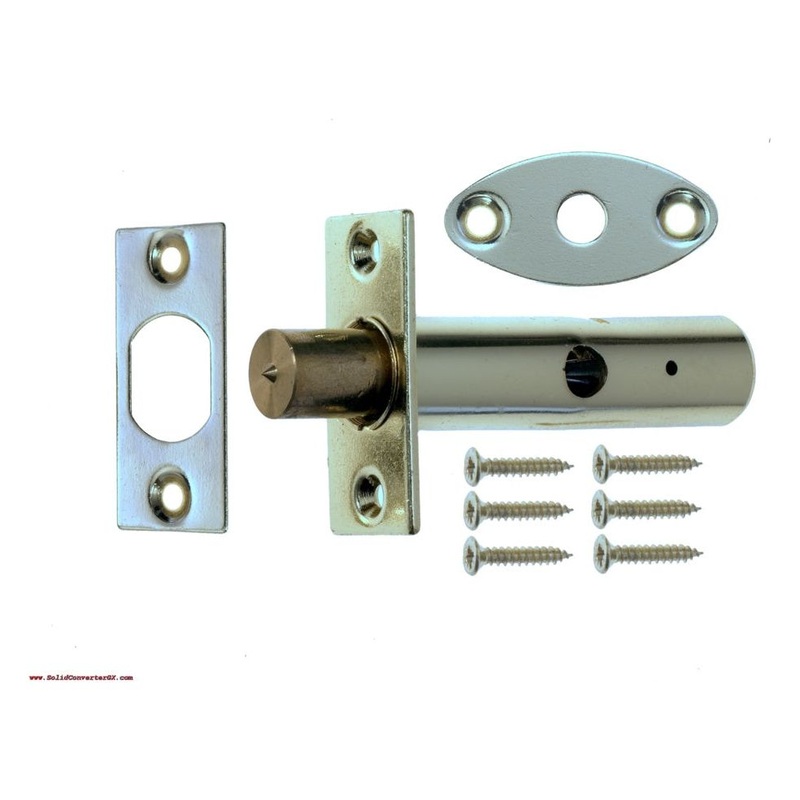 Era Door Security Bolt|Brass Effect|Brass Effect Twin Pack|Satin Effect Twin Pack