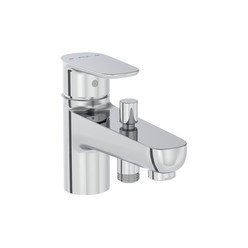 VitrA Flow Soft Monohole Bath/Shower Mixer