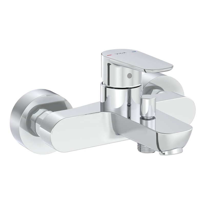 VitrA Flow Soft Wall Mounted Bath/Shower Mixer