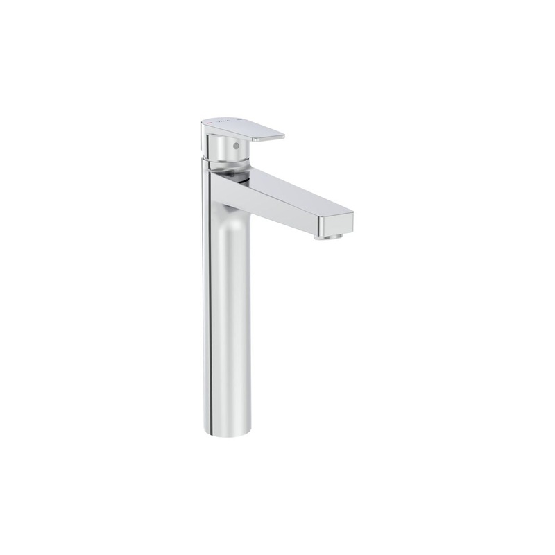 VitrA Flow Square Tall Basin Mixer – Chrome