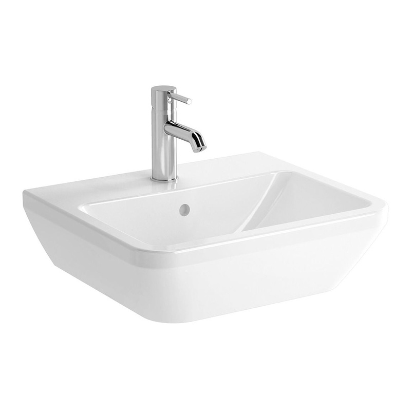 VitrA Integra 500x430mm 1TH Basin w/Overflow – White
