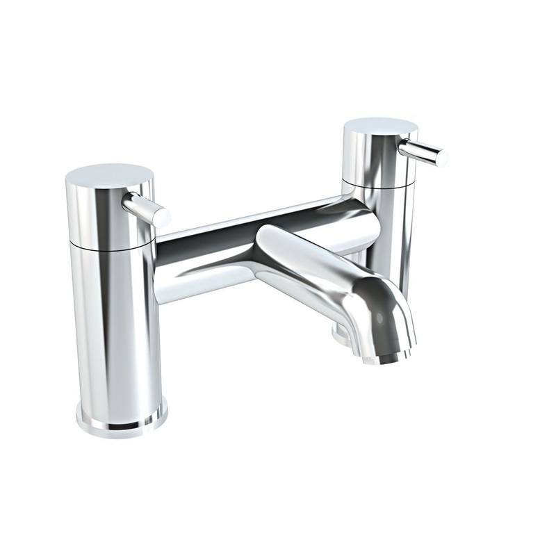 VitrA Minimax S 2-Hole Bath Filler – Chrome