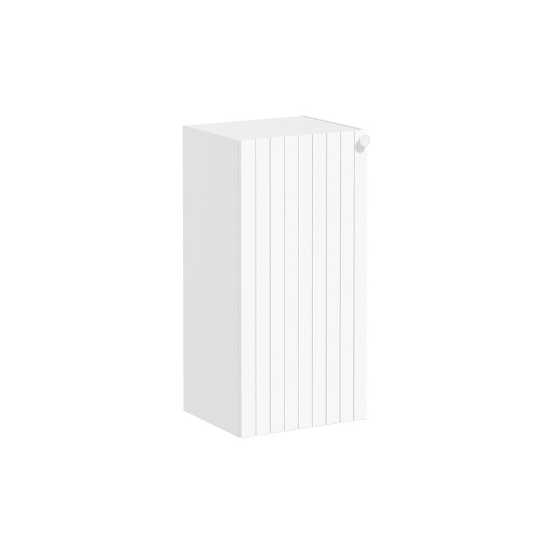 VitrA Root Groove 40cm 1 Door Lower/Base Unit (LH Hinge) – Matt White