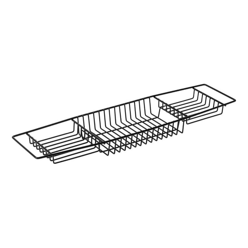 Blue Canyon Over Bath Rack|Black|Grey