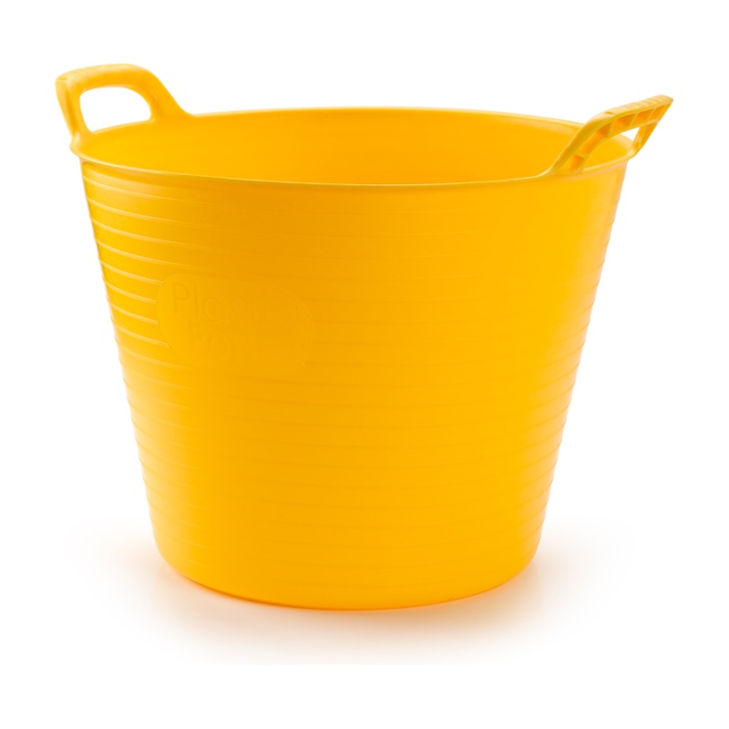 Plasticforte Eco Tub 25L|Yellow|Black|Blue|Crayon Grey|Pink|Red