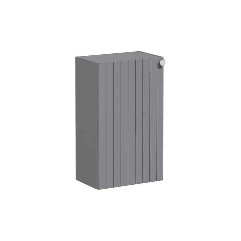 VitrA Root Groove 40cm 1 Door Slim Lower/Base Unit (LH Hinge) – Matt Grey