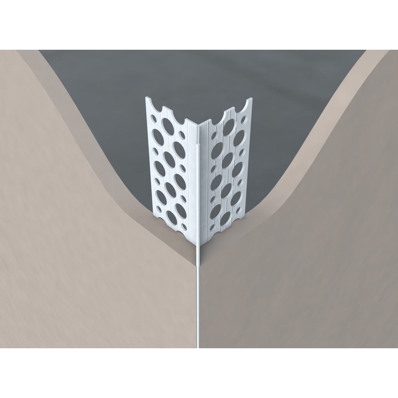 Bpc PVC-U Angle Bead 10mm x 3m White