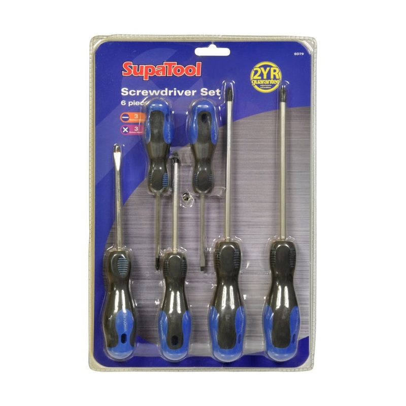 SupaTool Screwdriver Set|6 Piece|7 Piece|6 Piece i|6 Piece ii|18 Piece
