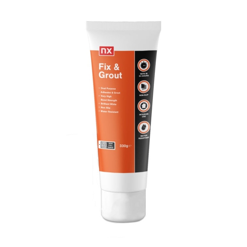 NX Fix N Grout|250ml Handy Tube|1.5kg|7.5kg
