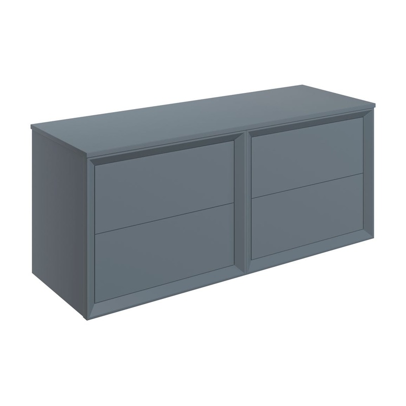 Ripon 1200mm Wall Hung 4 Drawer Basin Unit Run & Top