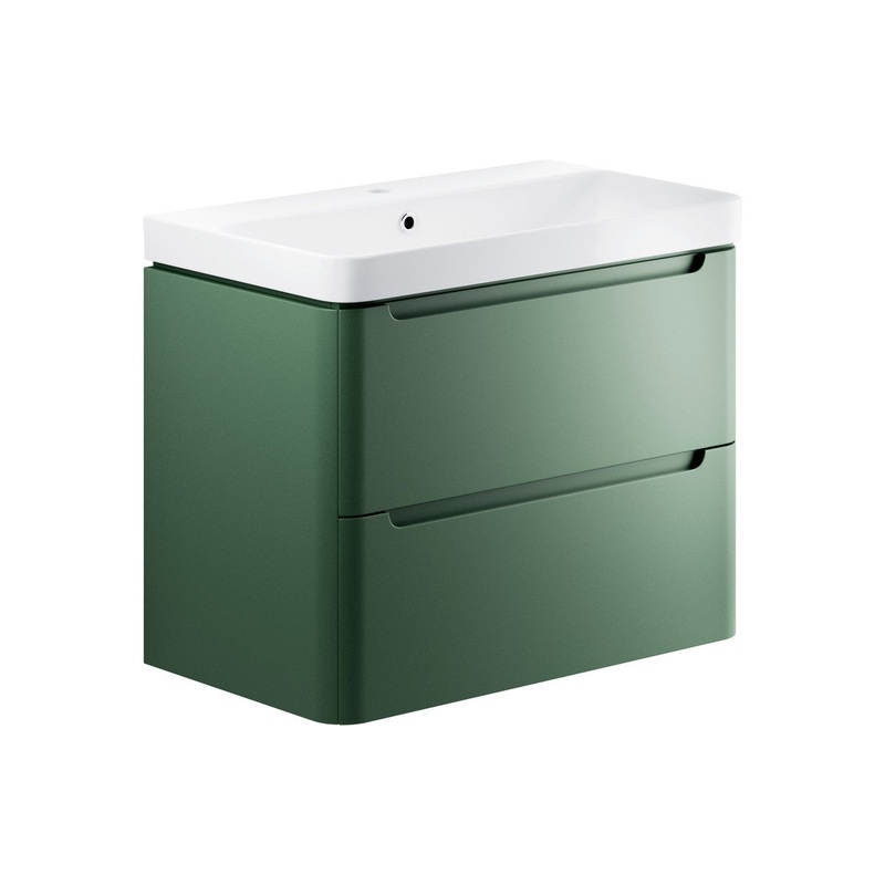Fawn 805mm 2 Drawer Wall Hung Basin Unit