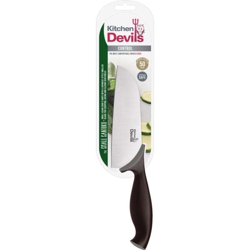Kitchen Devils Control Small Asian Cooks Knife