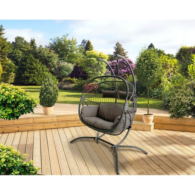 Pagoda Bali Folding Hanging Egg Chair