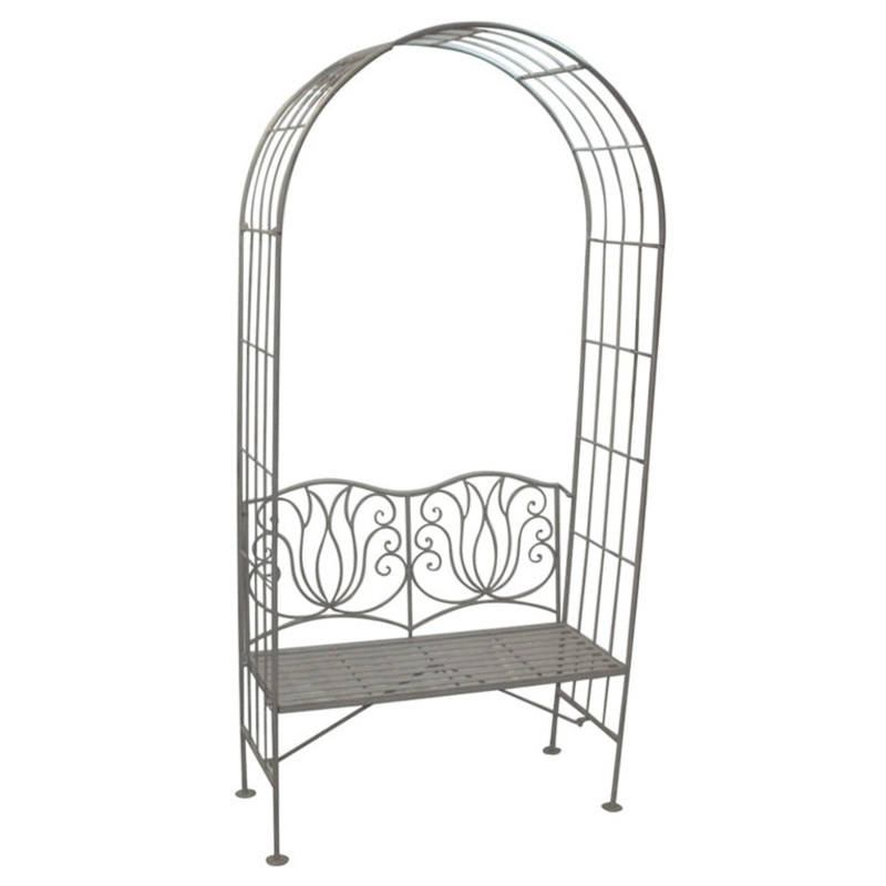 Pagoda Richmond Bench With Arch