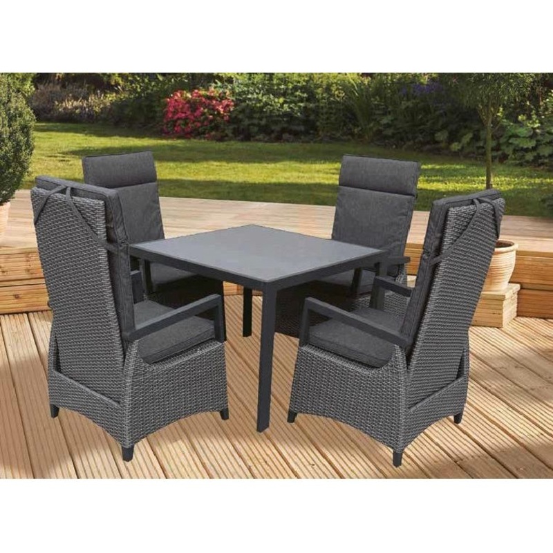 Pagoda St Tropez Reclining Dining Set