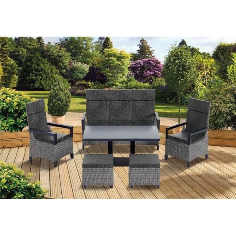Pagoda St Tropez Reclining Lounge/Dining Set