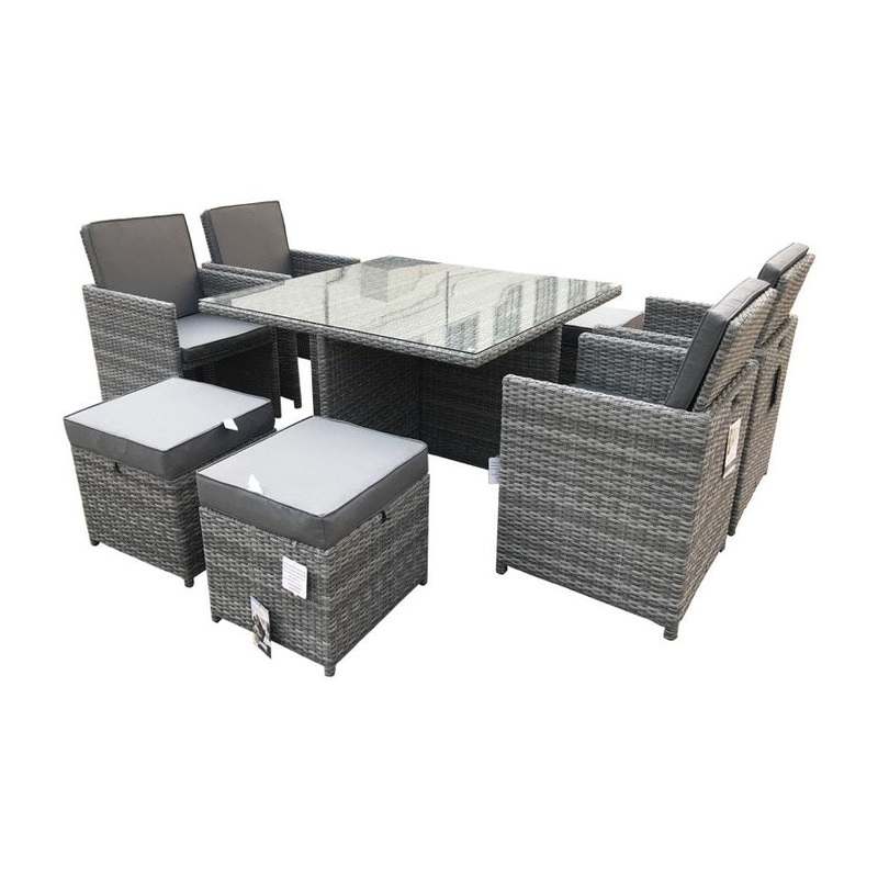 Pagoda Tuscany Deluxe Cube Set 9 Piece