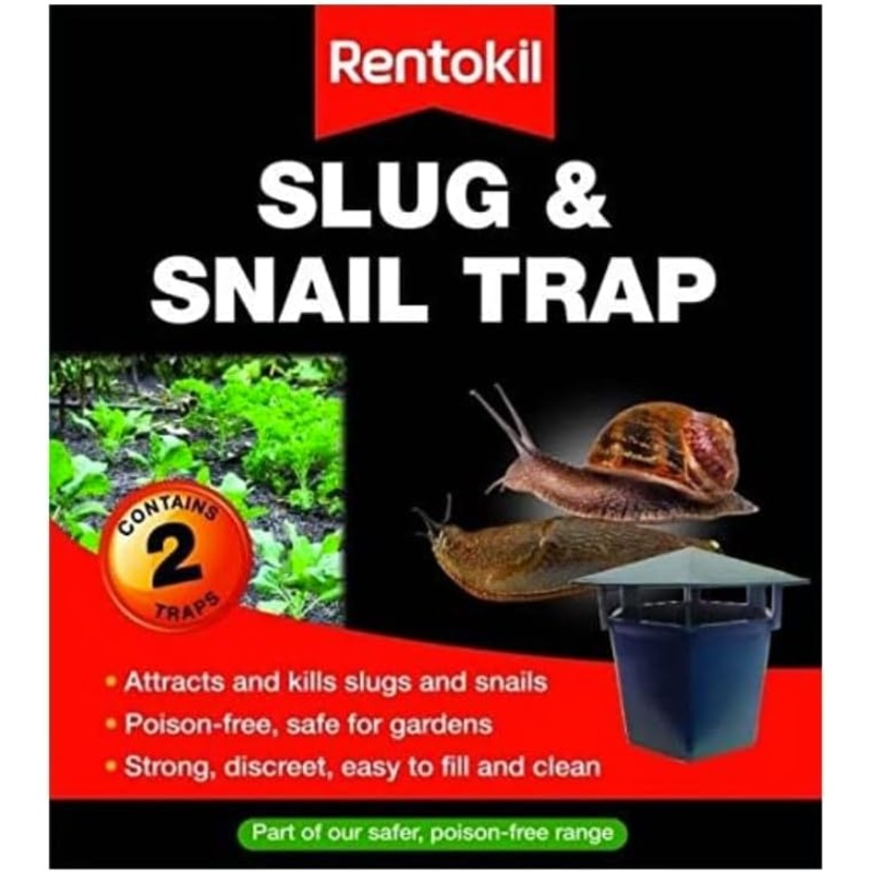 Rentokil Slug & Snail Trap Twin Pack