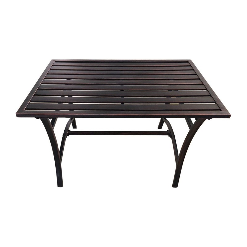 SupaGarden Metal Table 90cm (L) x 60cm (W) x 55cm (H).