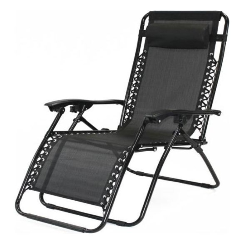 SupaGarden Oversize Zero Gravity Chair Grey