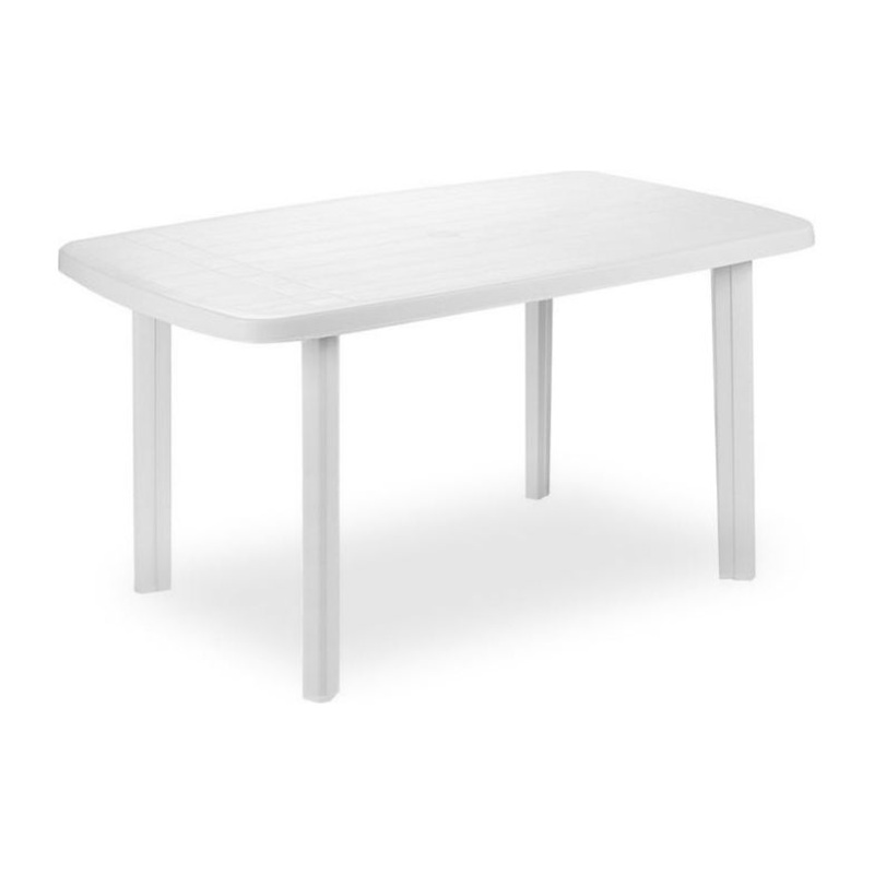 SupaGarden Plastic Oval Table|White