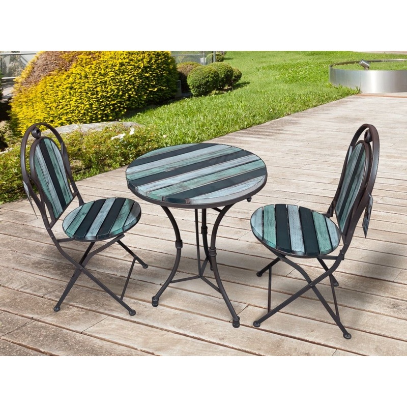 SupaGarden Wooden Bistro Set