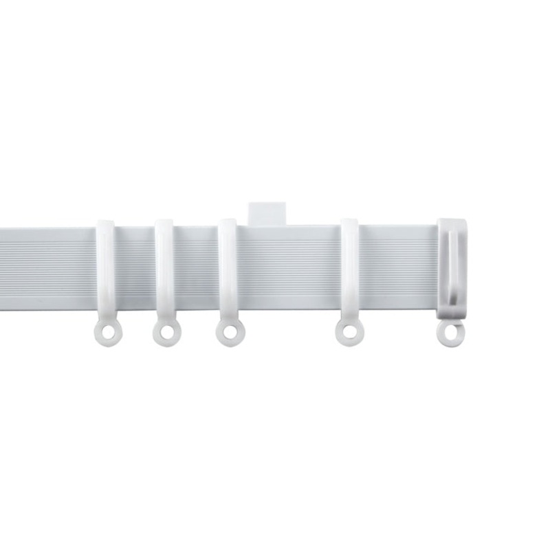 Woodside PVC Fixed Track White