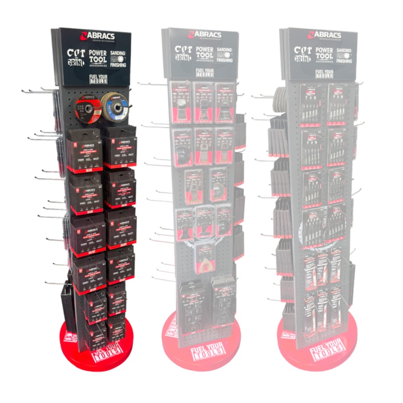 Abracs Core Power Tool Accessories Stock & Stand